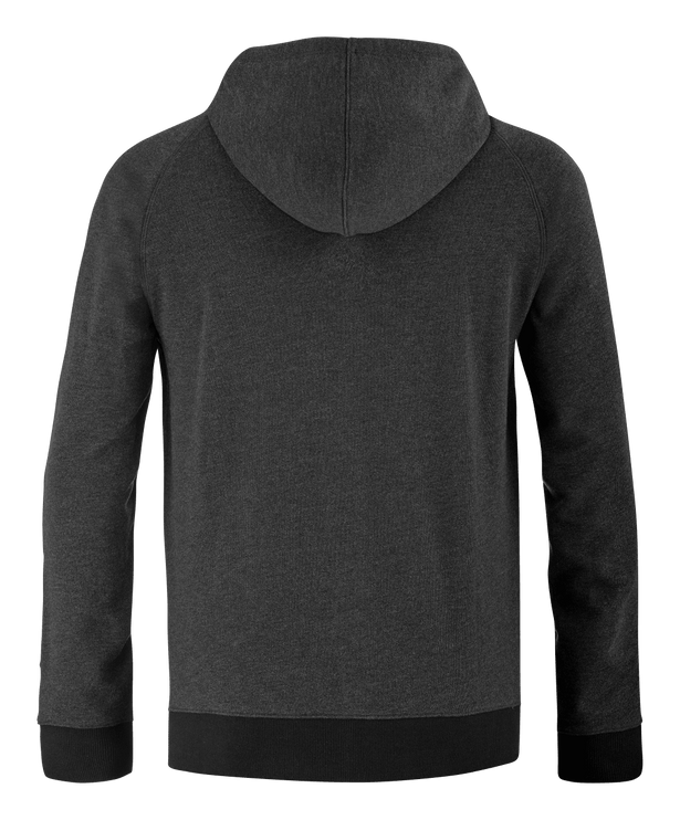 EXERCISE HOOD JACKET MEN BLACK HTHR