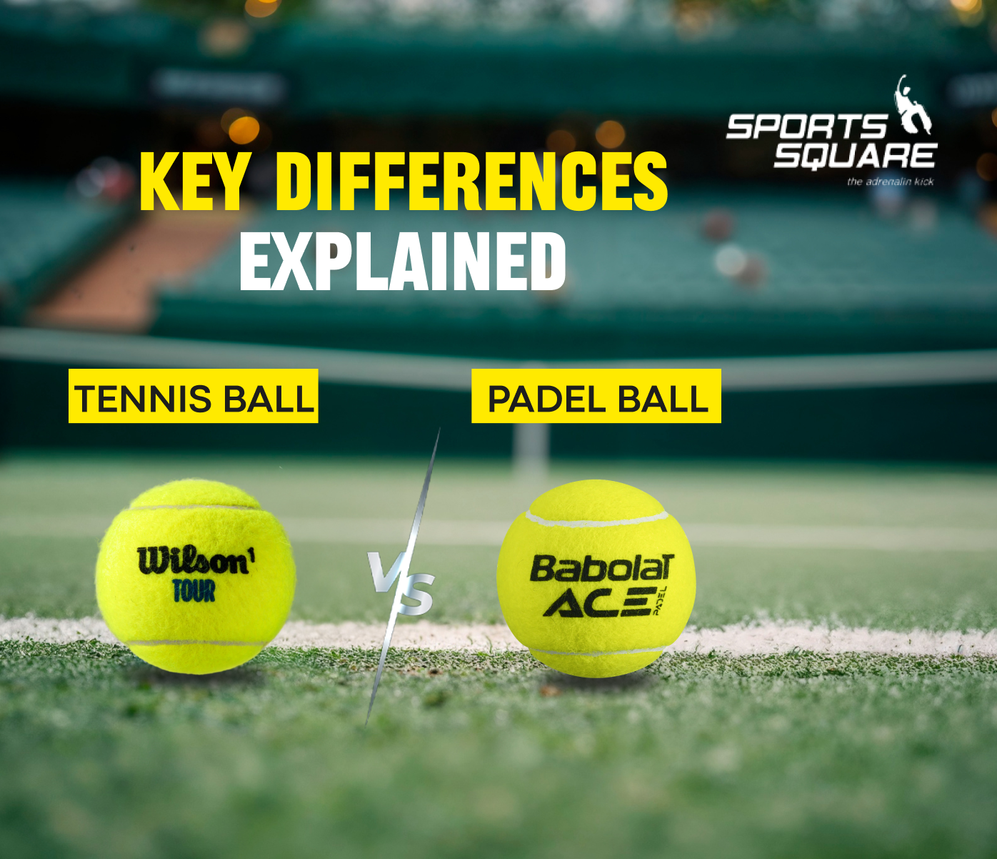 Tennis Balls vs Padel Balls: Key Differences Explained