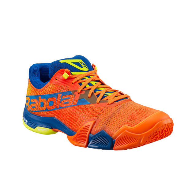JET PREMURA MEN PADEL SHOES ORANGE/ DARK BLUE