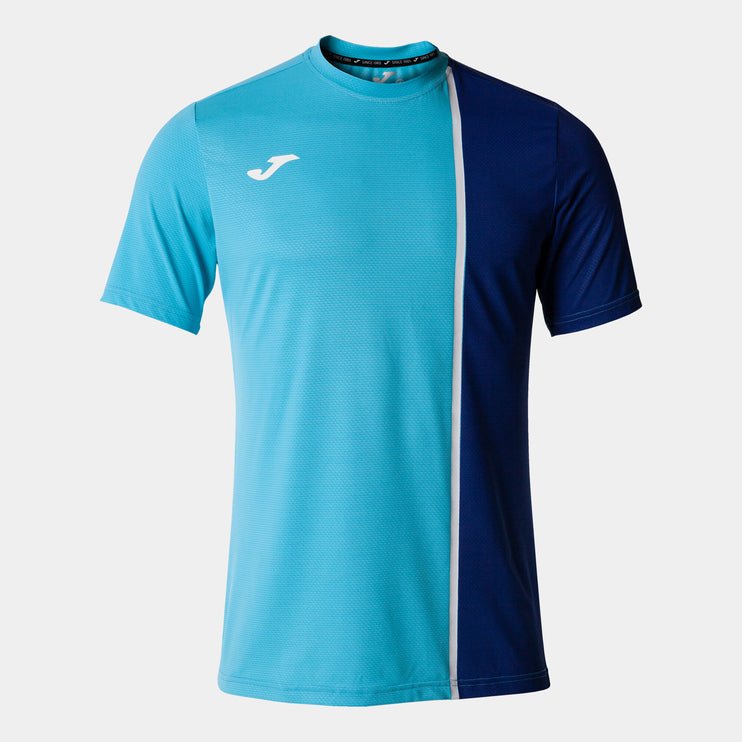 Smash Short Sleeve T Shirt Royal Blue Double Colour