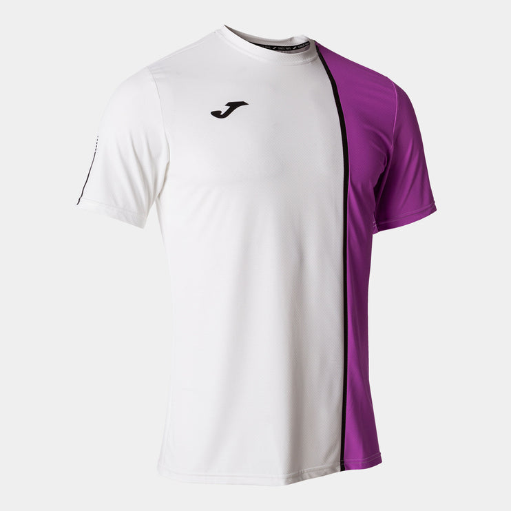Smash Short Sleeve T Shirt White Double Colour
