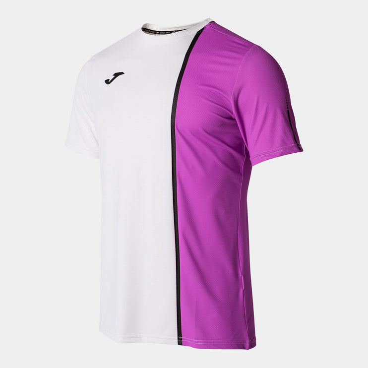 Smash Short Sleeve T Shirt White Double Colour