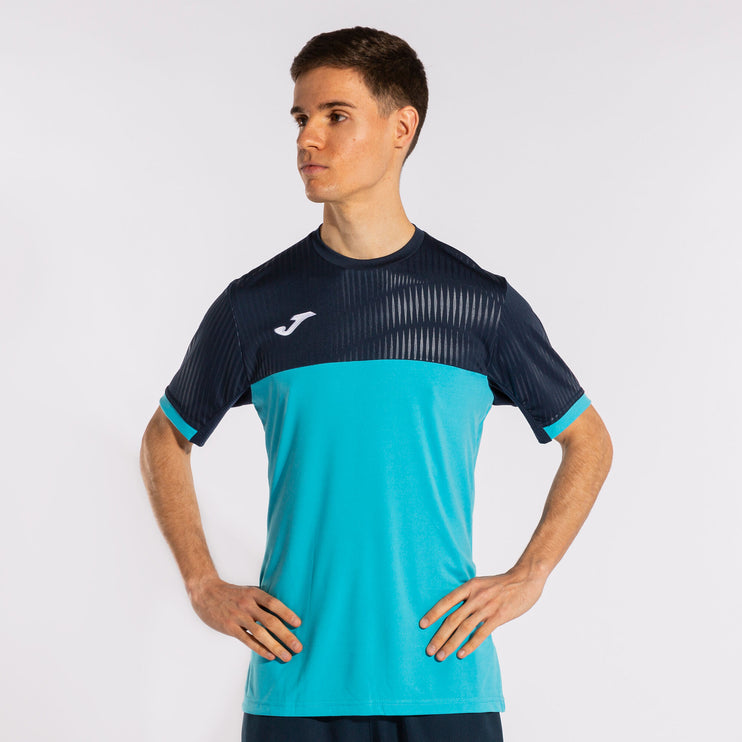 Montreal Short Sleeve T Shirt  - Fluor Turquoise