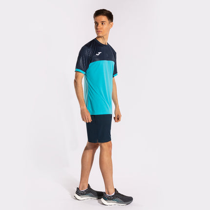 Montreal Short Sleeve T Shirt  - Fluor Turquoise