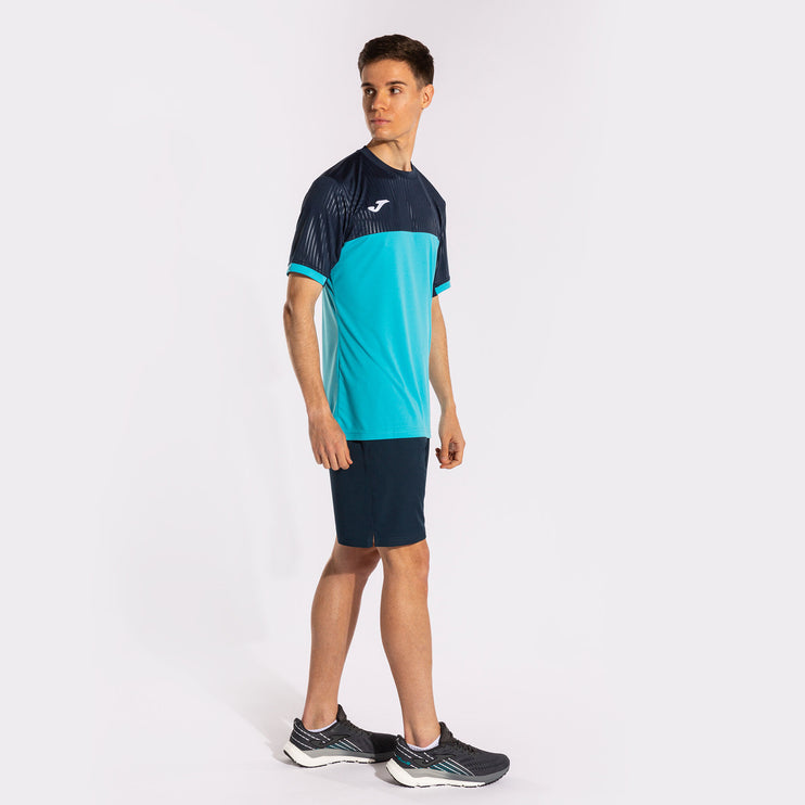 Montreal Short Sleeve T Shirt  - Fluor Turquoise