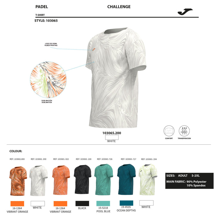 Challenge Short Sleeve T Shirt - Turquoise