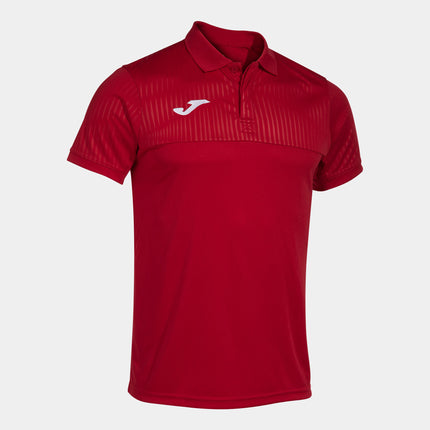 Montreal Short Sleeve T Shirt Polo  - Red