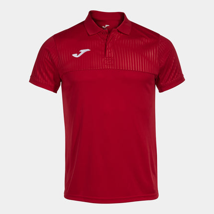 Montreal Short Sleeve T Shirt Polo  - Red
