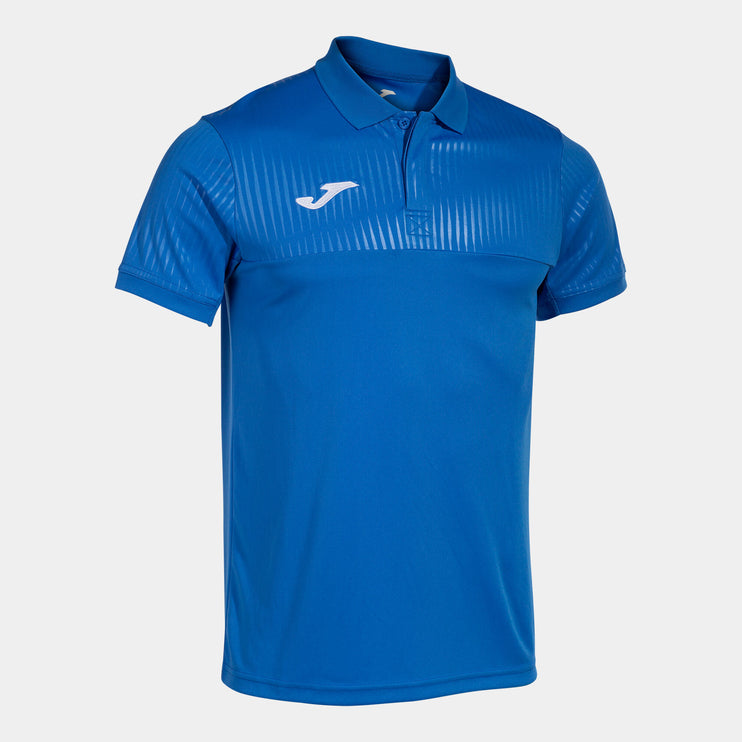 Montreal Short Sleeve T Shirt Polo  - Royal Blue