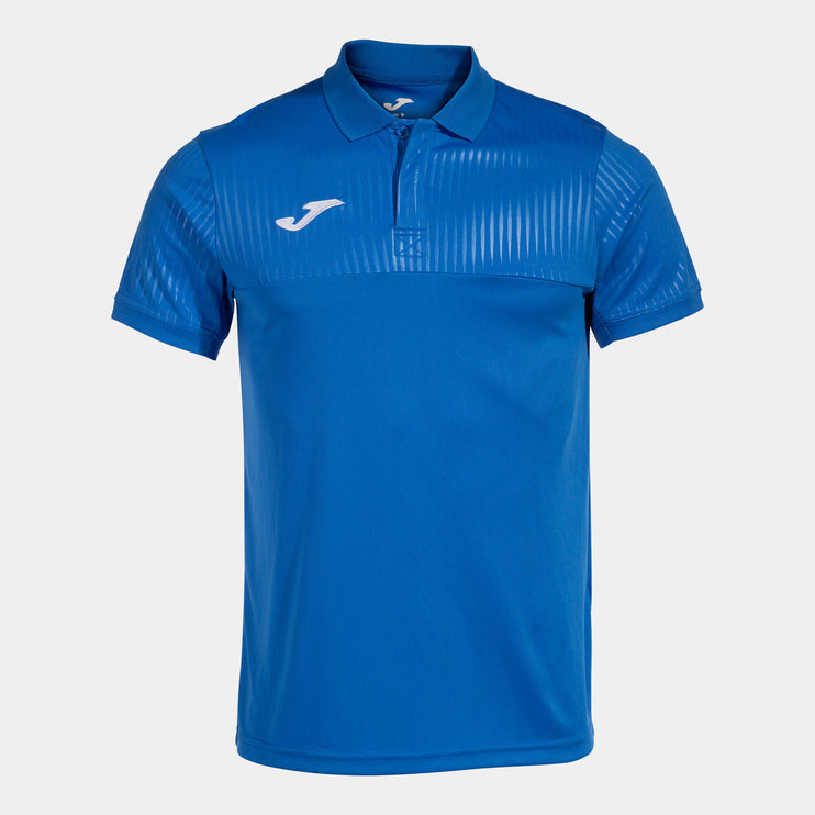 Montreal Short Sleeve T Shirt Polo  - Royal Blue