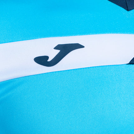 Court Short Sleeve T Shirt - Turquoise White Navy
