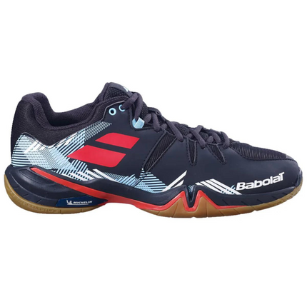 Babolat Shadow Spirit Men Badminton Shoes (Black Tomato Red)