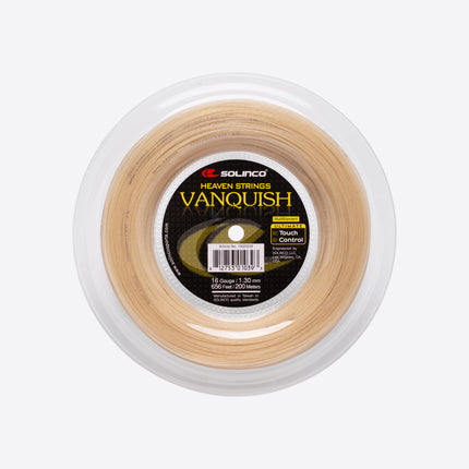 Solinco Vanquish Tennis String Reel - 16 Gauge (200m, 1.30mm)