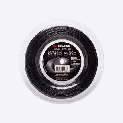 Solinco Barb Wire Tennis String Reel - 16 Gauge (200m, 1.30mm)