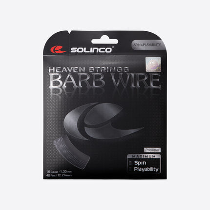 Solinco Barb Wire Tennis String Reel - 16 Gauge (200m, 1.30mm)
