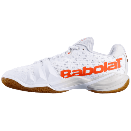 Babolat Shadow Tour 4 Men Badminton Shoes - White / Light Grey