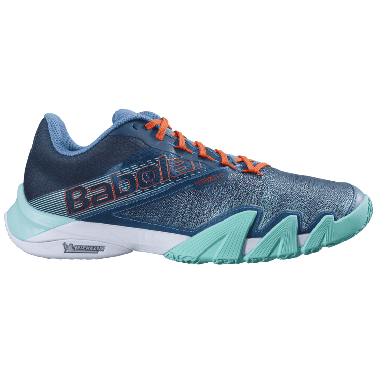 Babolat Jet Premura 2 Padel Shoes (Electric Green/Mandarin)