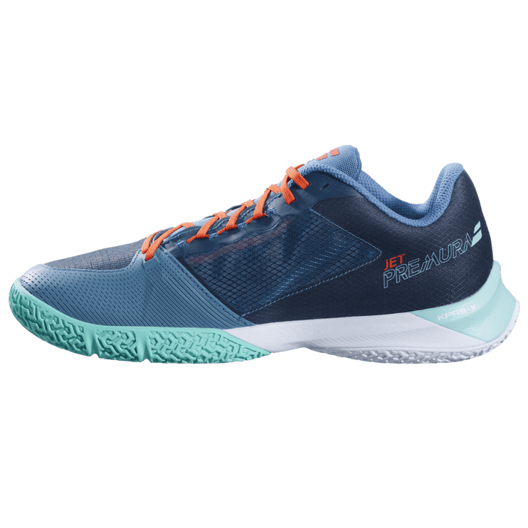 Babolat Jet Premura 2 Padel Shoes (Electric Green/Mandarin)