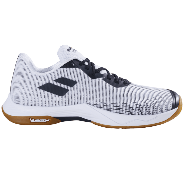 Babolat Shadow Spirit 2 Men Badminton Shoes - White / Black