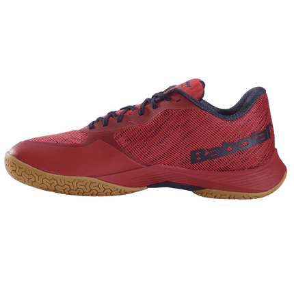 Babolat Shadow Spirit 2 Men Badminton Shoes - Black Poppy Red