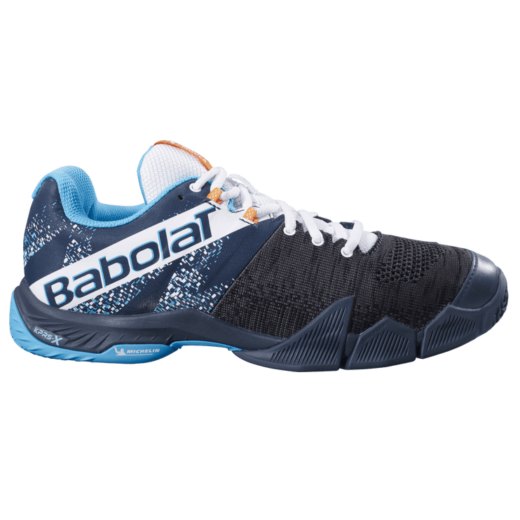 MOVEA PADEL SHOES MEN GREY/ SCUBA BLUE