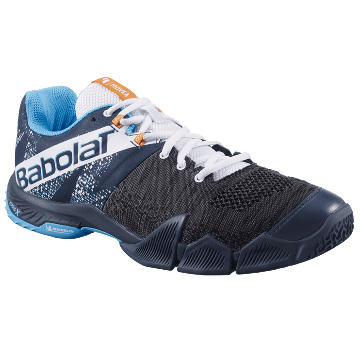 MOVEA PADEL SHOES MEN GREY/ SCUBA BLUE