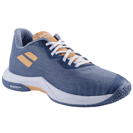 Babolat Shadow Spirit 2 Women Badminton Shoes - Grey / Coral