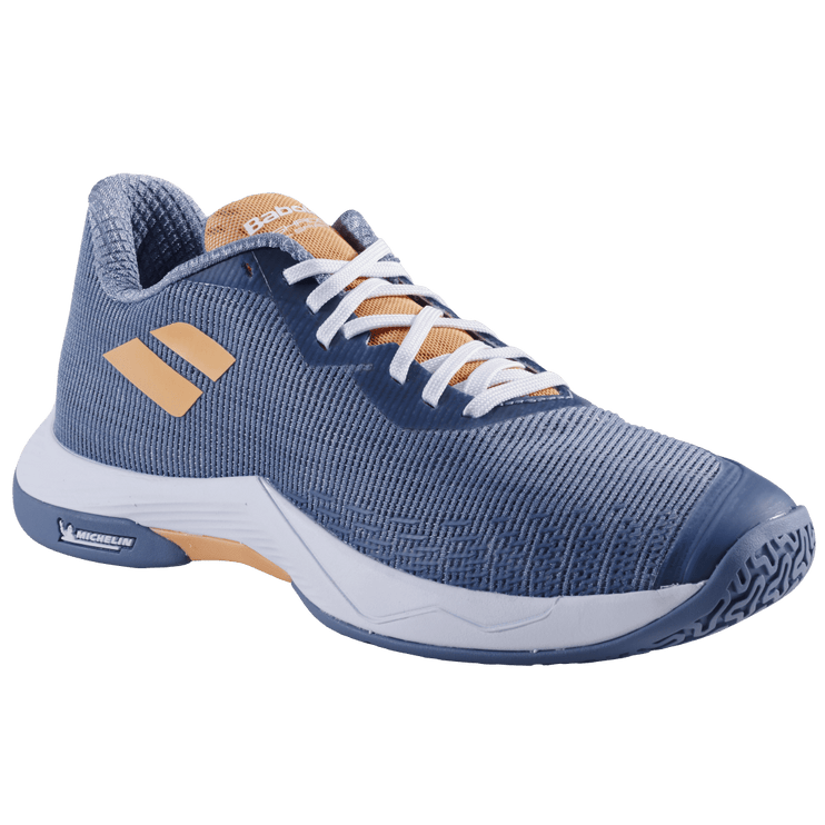 Babolat Shadow Spirit 2 Women Badminton Shoes - Grey / Coral