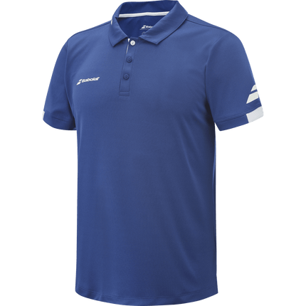 PLAY Badminton Polo T-Shirt Men – Sodalite Blue