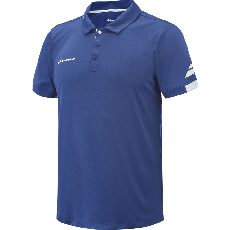 PLAY Badminton Polo T-Shirt Men – Sodalite Blue