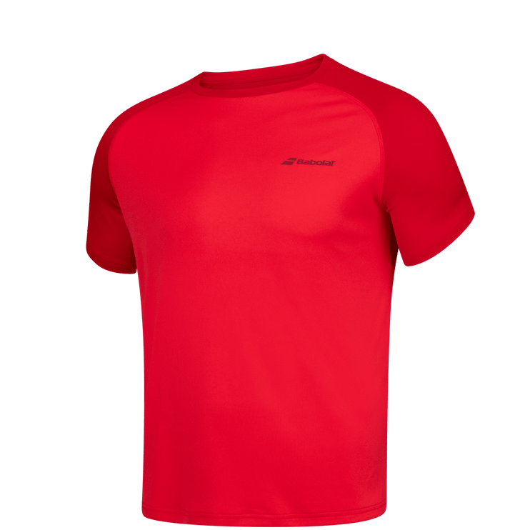 Play Crew Neck Tee Men Tomato Red