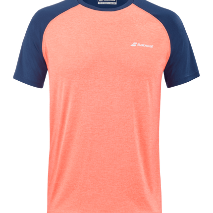 Play Crew Neck Tee Men Flou Strike / Estate Blue