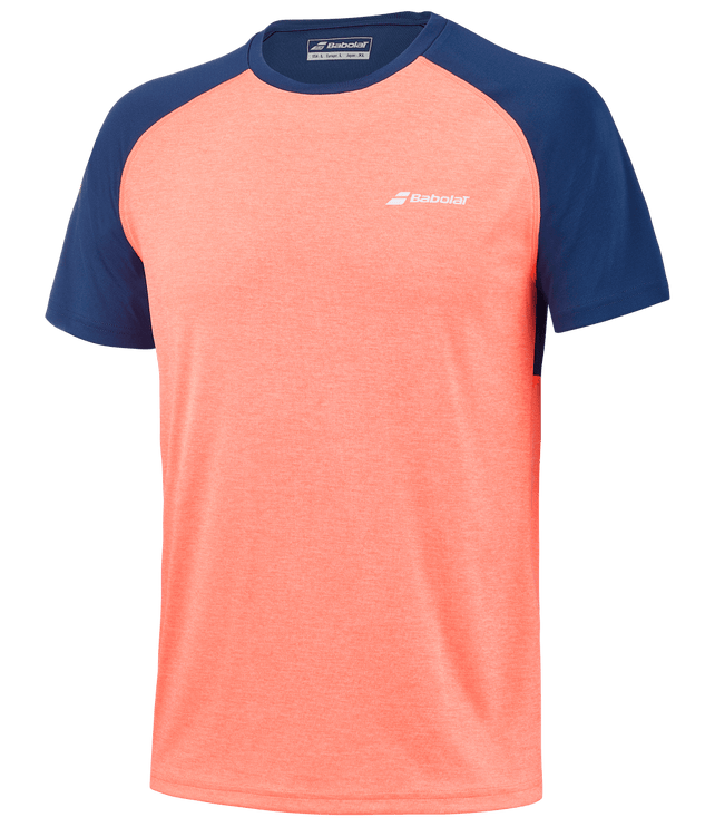 Play Crew Neck Tee Men Flou Strike / Estate Blue