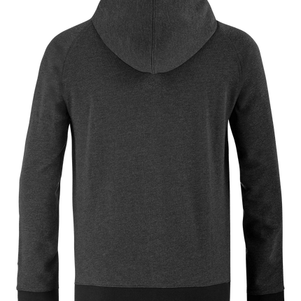 EXERCISE HOOD JACKET MEN BLACK HTHR