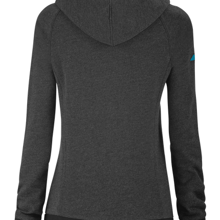 EXERCISE HOOD JACKET WOMEN BLACK HTHR
