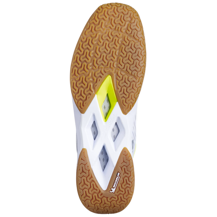 Babolat Shadow Tour 5 Men Badminton Shoes - White Lime