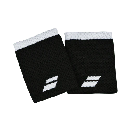 Logo Wristband Unisex Black / White