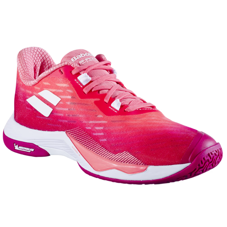 Babolat Shadow Tour 5 Women Badminton Shoes- Raspberry