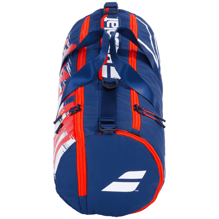 Duffle Rack Badminton Bag Blue White Red