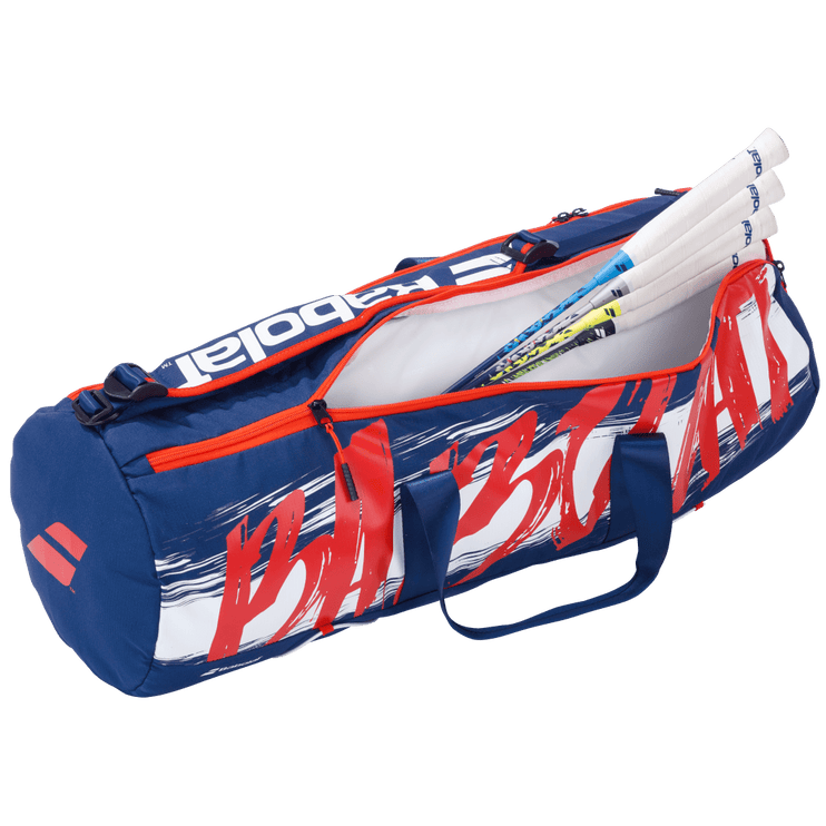 Duffle Rack Badminton Bag Blue White Red