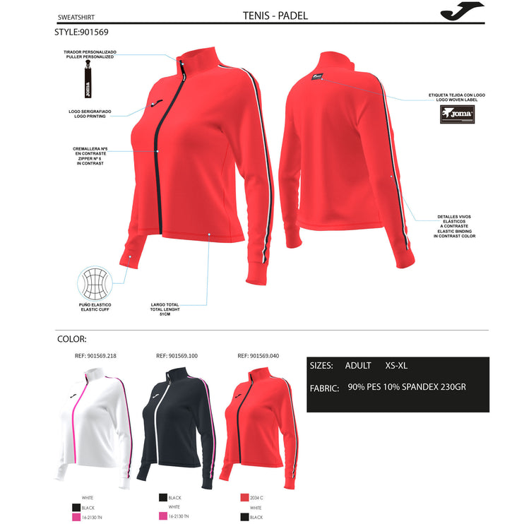 Break Full Zip Sweat Shirt Black