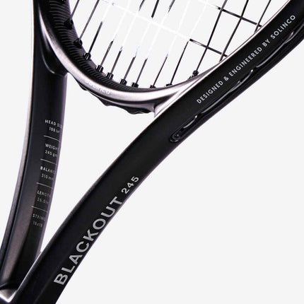 Solinco Blackout 245 Junior Tennis Racquet (26 inch)