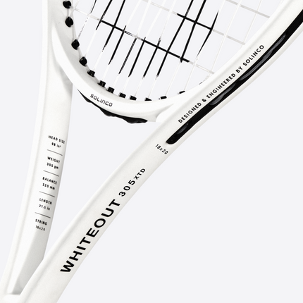 Solinco Whiteout 305 XTD Tennis Racquet (18x20)