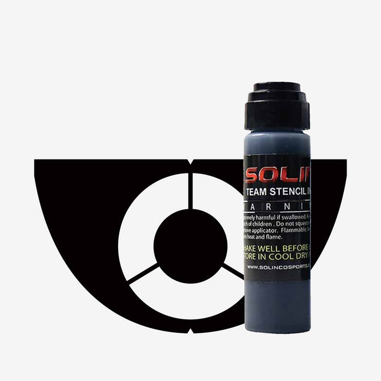 Solinco Tennis Ink + Stencil (Black)