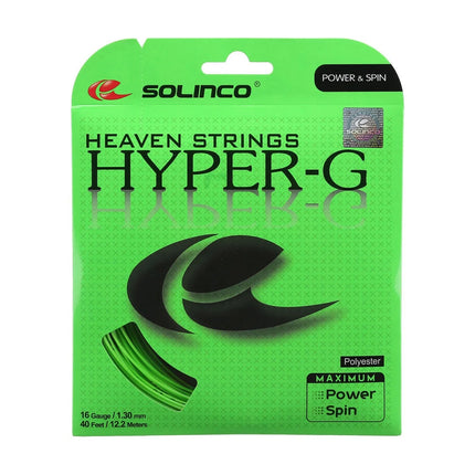 Solinco Hyper G Tennis String - 16 Gauge (12m, 1.30mm)