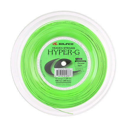Solinco Hyper G Tennis String - 17 Gauge (200m, 1.20mm)