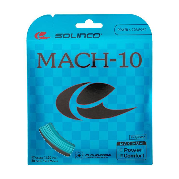 Solinco Mach 10 Tennis String - 17 Gauge (10m, 1.20mm)