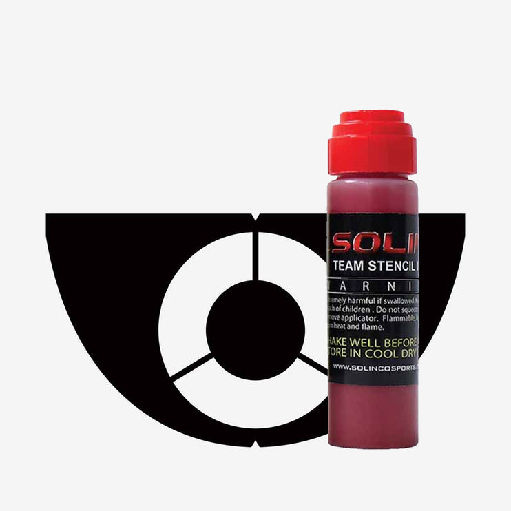 Solinco Tennis Ink + Stencil (Red)