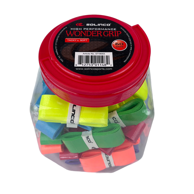 Solinco Wonder Grip (Pack of 60) - Assorted Colors