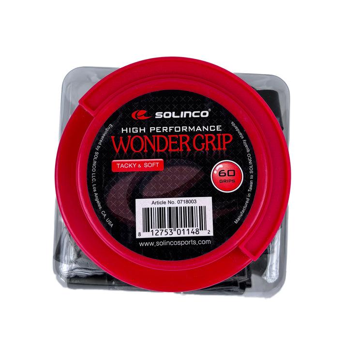 Solinco Wonder Grip (Pack of 60) - Black